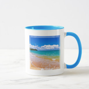 Taza El Marítimo A Lo Largo De La Bahía De Hanalei