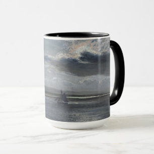 Taza El Mawr de Traeth, claro de luna