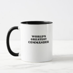 TAZA EL MAYOR COMANDANTE DEL MUNDO