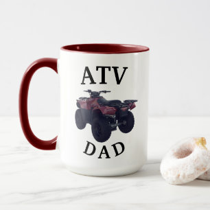 Taza ¡El mejor 4 ruedas "ATV DAD"! Día del padre