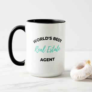 Taza El mejor agente inmobiliario del mundo 2