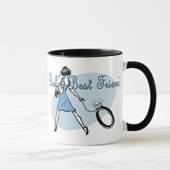 Taza El mejor amigo del chica (Derecha)
