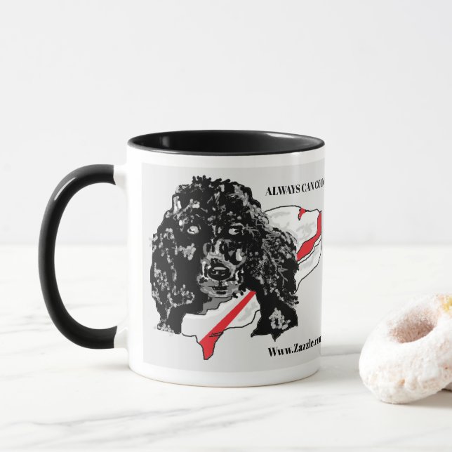 Taza : El mejor amigo del hombre (Con donut)