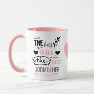 Taza El mejor amigo hace la mejor MADRE de DIOS - perso