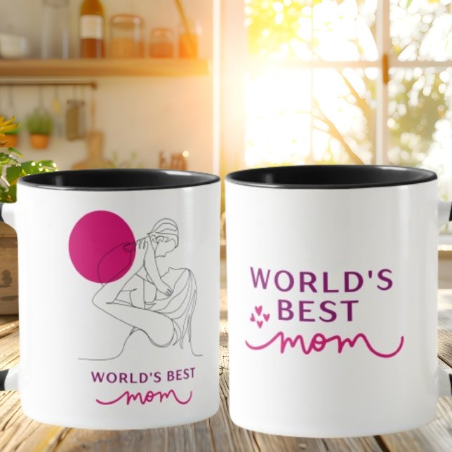 Taza El mejor café del mundo para madres (Subido por el creador)
