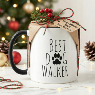 Taza El mejor caminante de perros de todos los tiempos.