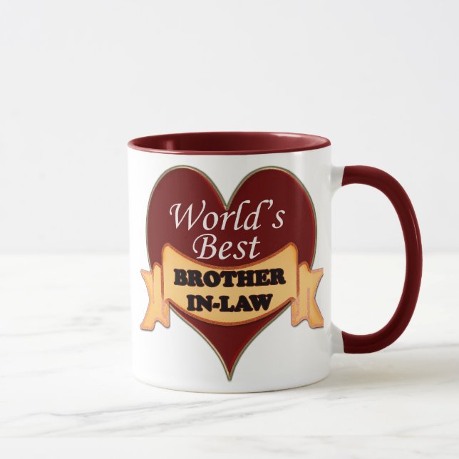 Taza El mejor cuñado del mundo (Derecha)