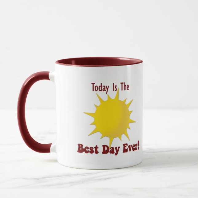 Taza El mejor día de la historia... Pas It On Mug (Izquierda)