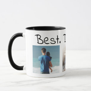 Taza El mejor día de padre del papá nunca