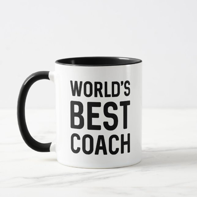 Taza El mejor entrenador del mundo (Izquierda)