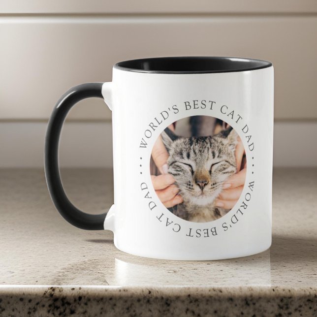 Taza El mejor gato del mundo: fotografía Personalizado  (Subido por el creador)