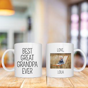 Taza El mejor gran abuelo que presento