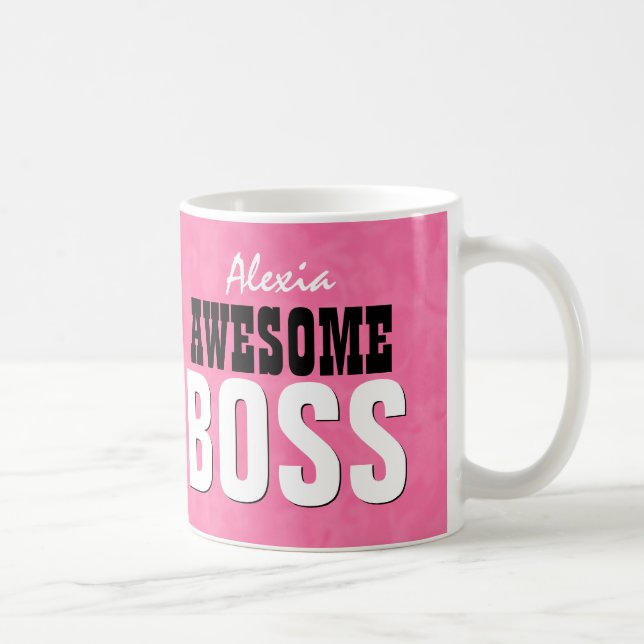 Taza El mejor Grunge rosado V31 de BOSS del mundo (Derecha)