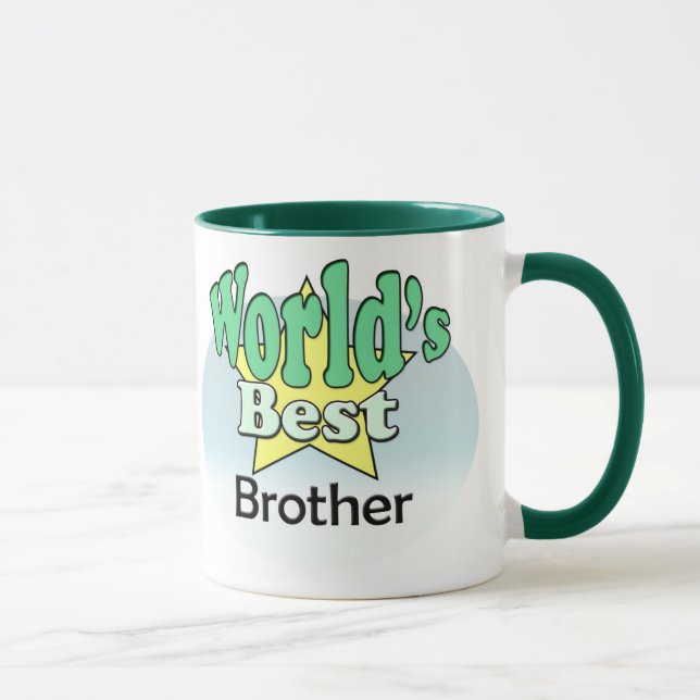 Taza El mejor hermano del mundo (Derecha)
