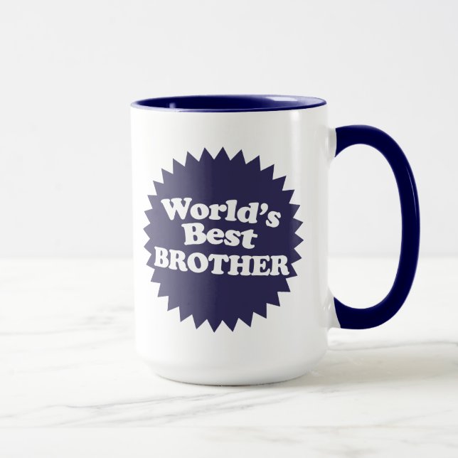 Taza El mejor hermano del mundo (Derecha)