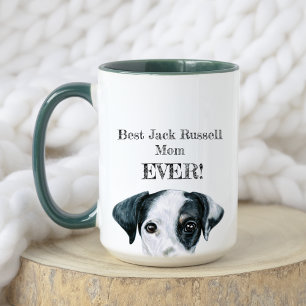 Taza ¡El mejor Jack Russell Mamá! Jack Russell Mascot