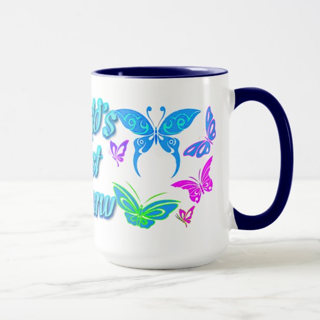Taza El mejor Mamaw del mundo (Derecha)