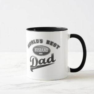 Taza El mejor marido y el papá del mundo