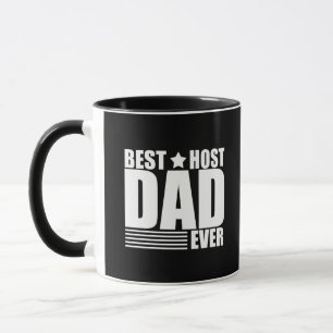 Taza El mejor padre anfitrión siempre feliz padre regal