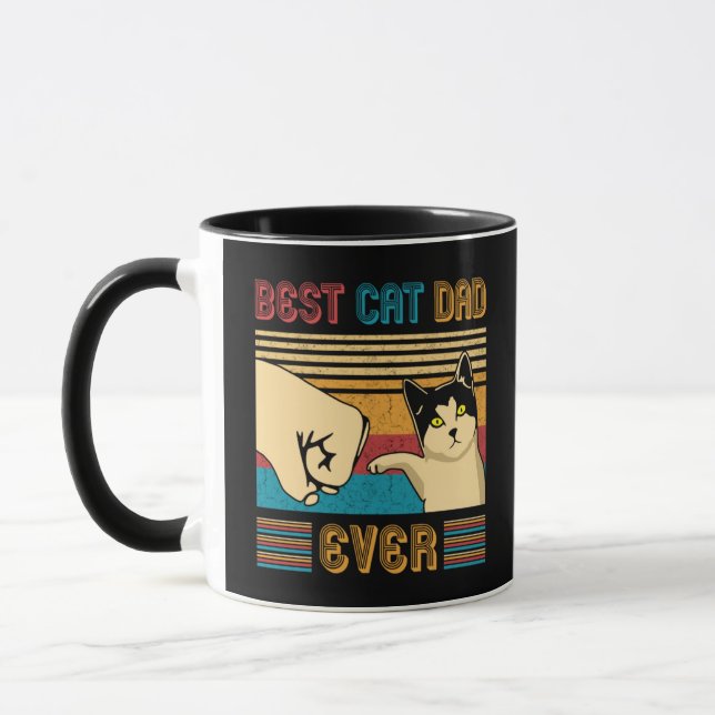 Taza El mejor padre del gato (Izquierda)