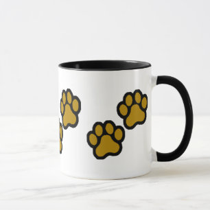 Taza El mejor padre magnífico del mascota del mundo