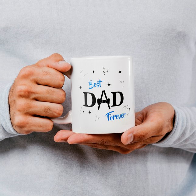 Taza El mejor padre simple nunca Coffee Mug (Simple best dad ever Coffee Mug
)
