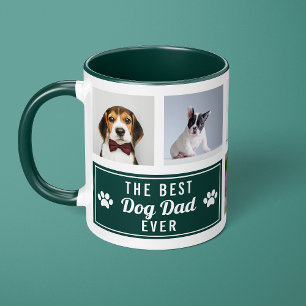 Taza El mejor papá de perro de todos los tiempos Foto C