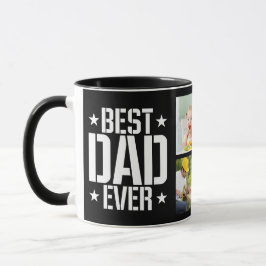 Taza El mejor papá del día del padre seis veces foto y 