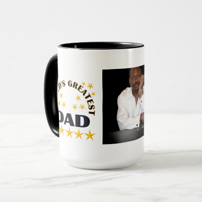 Taza El mejor papá del mundo (Anverso izquierdo)