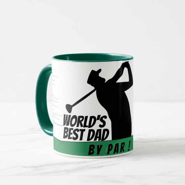 Taza El mejor papá del mundo por distancia (Anverso izquierdo)