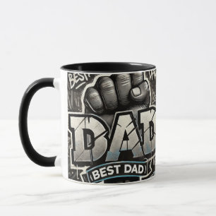 Taza "El mejor papá del mundo, un sorbo a la vez"