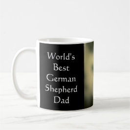 Taza El mejor papá del pastor alemán del mundo