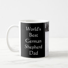 Taza El mejor papá del pastor alemán del mundo