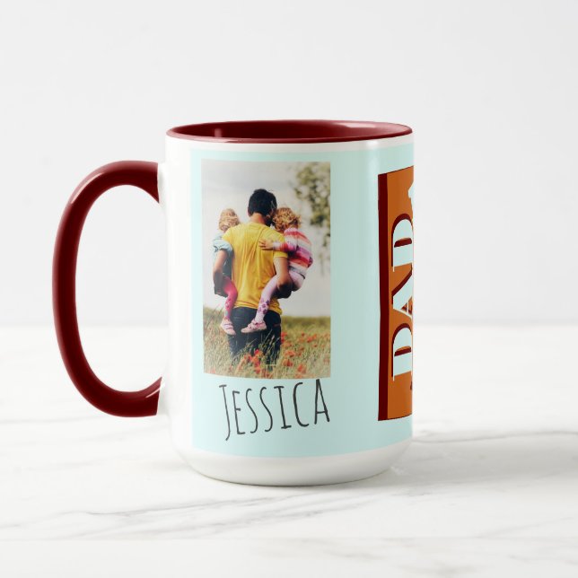 Taza El mejor papá jamás tonó Mug (Izquierda)