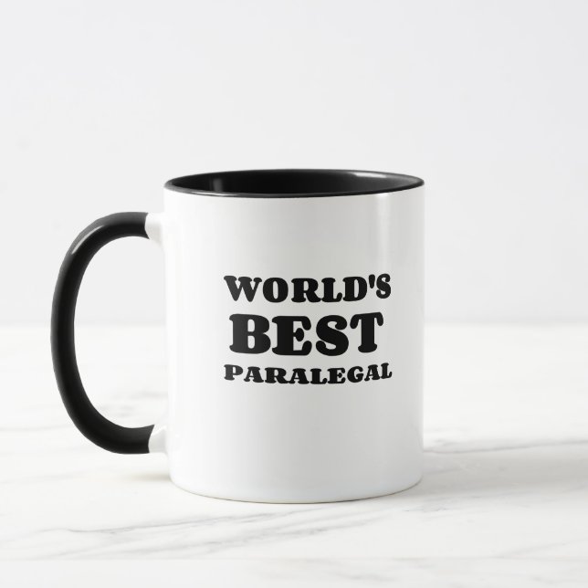 TAZA EL MEJOR PARALEGAL DEL MUNDO (Izquierda)