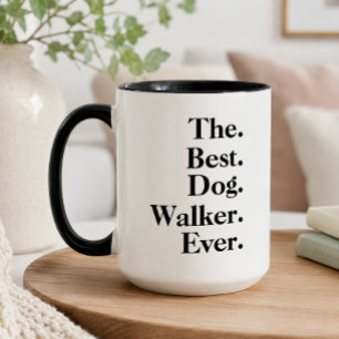 Taza 'El Mejor Paseador de Perros de Todos los Tiempos