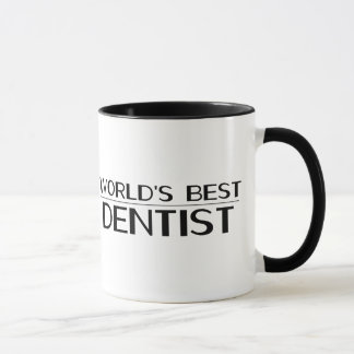 Taza El mejor peluche dentista del mundo