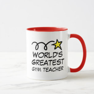 Taza El mejor profesor de gimnasia del mundo - regalo d