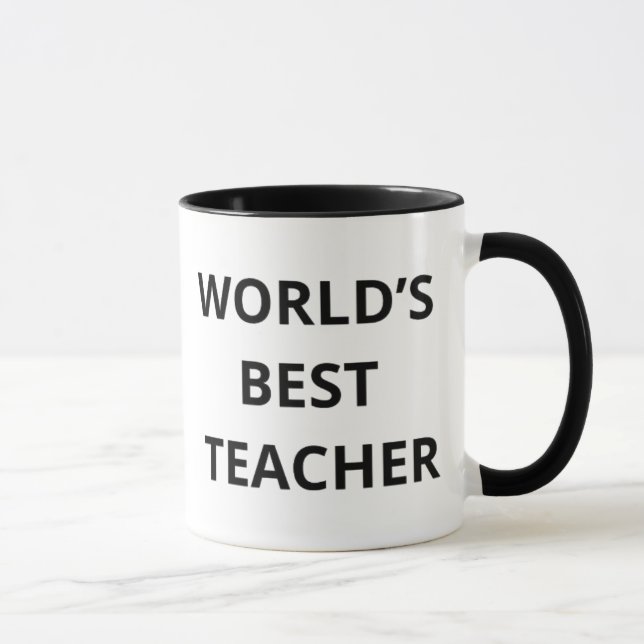 TAZA EL MEJOR PROFESOR DEL MUNDO (Derecha)