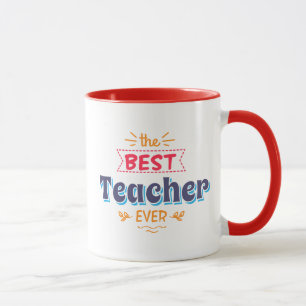 Taza El mejor profesor nunca