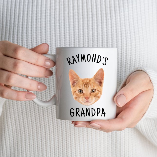 Taza El Mejor Regalo Del Abuelo Del Gato Para El Propie (Subido por el creador)