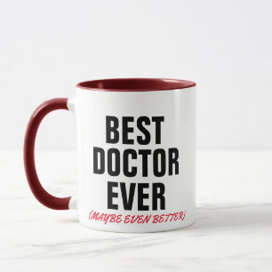 Taza el mejor retruécano médico del médico siempre
