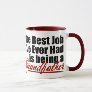 Taza El mejor trabajo está siendo un abuelo