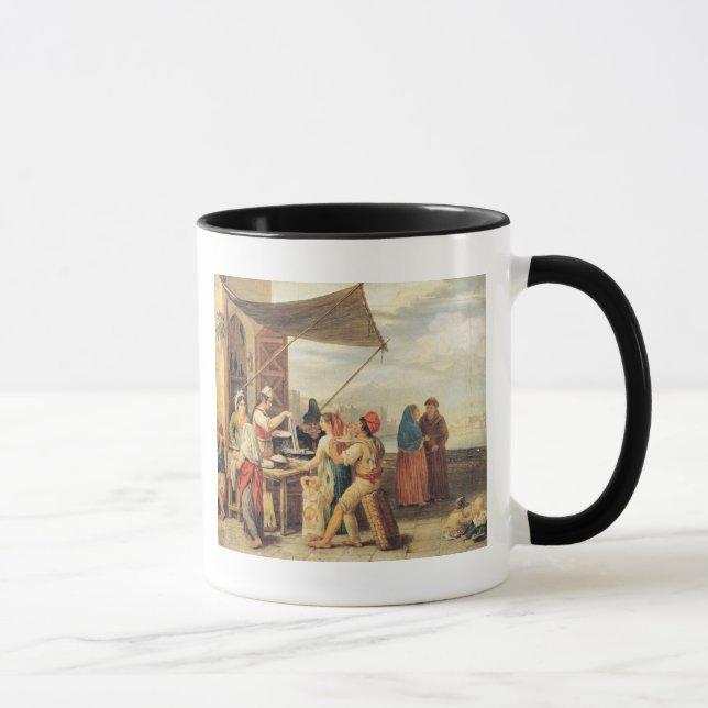 Taza El mercado italiano (Derecha)