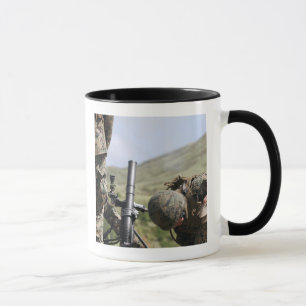 Taza El método directo de disparar morteros