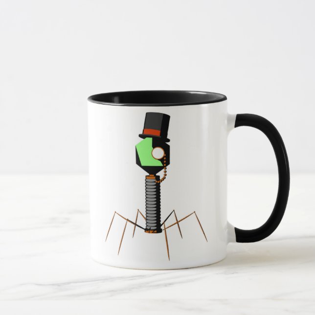 Taza El microorganismo de un caballero… (Derecha)