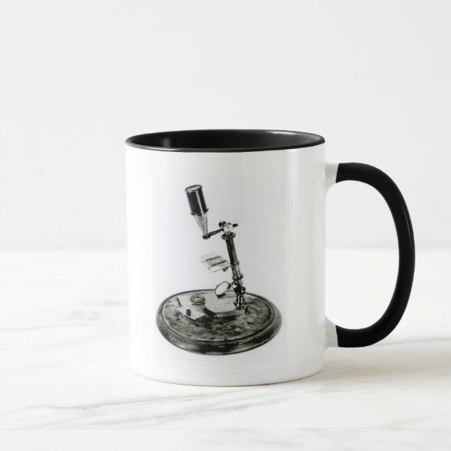 Taza El microscopio de Darwin (Derecha)