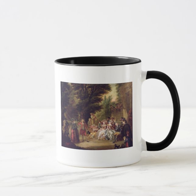 Taza El minué debajo del roble, 1787 (Derecha)