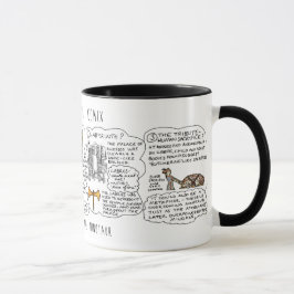 Taza ¡El mito griego Comix Minotaur Myth mug!