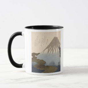 Taza El monte Fuji debajo de la nieve